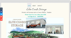 Desktop Screenshot of elitecondostorage.com