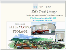 Tablet Screenshot of elitecondostorage.com
